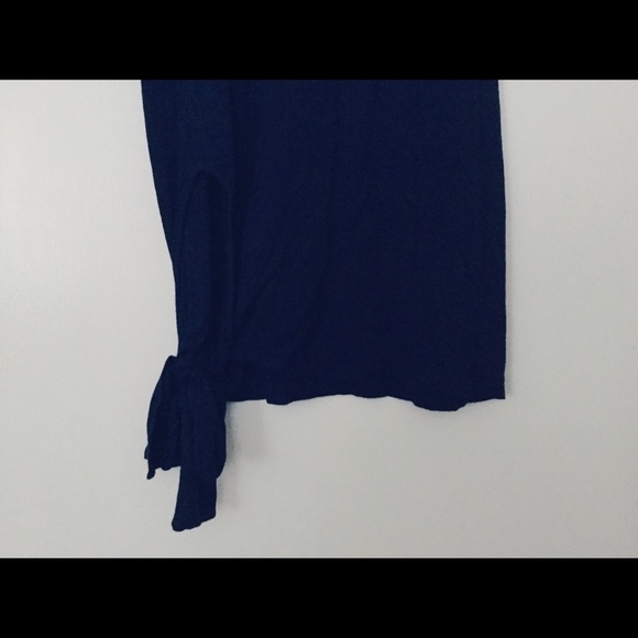 ASOS Navy Jersey Dress - Picture 4 of 5